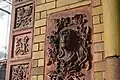 Close-up of terra cotta detailing