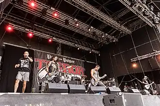 Terror performing in 2024