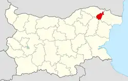 Tervel Municipality within Bulgaria and Dobrich Province.
