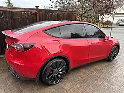SUV with tinted windows at 20% all around