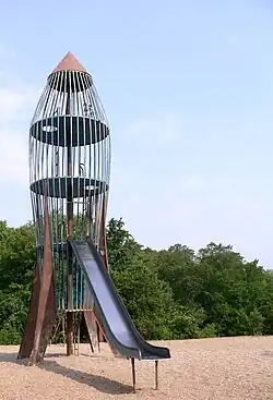 Rocket slide in Richardson, Texas, United States