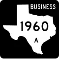 Farm to Market Road 1960-A Business marker