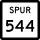 State Highway Spur 544 marker