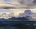 View of Corsica from the ship Véloce (1839)