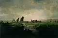 Théodore Rousseau (1812-1867) - Un marais dans les Landes, France