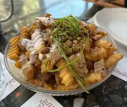 Thai disco fries at Thai Diner in Nolita, Manhattan