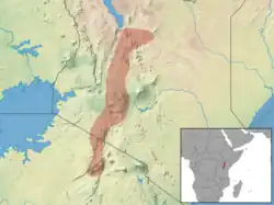 Map of range