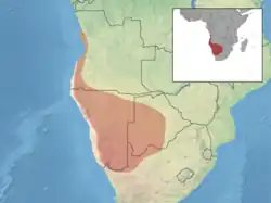Map of range
