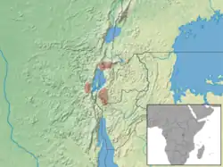 Map of range