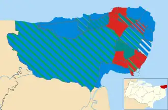 2019 results map