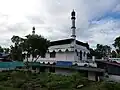 View from the south with the added minarets