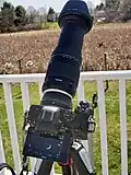 Z5 with an F-mount Tamron 18-400&nbsp;mm lens, using the FTZ mount adapter