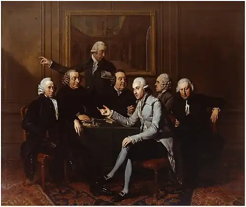 The Board of Teylers Foundation, 1786