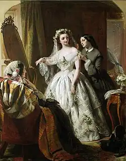 The Bride by Abraham Solomon