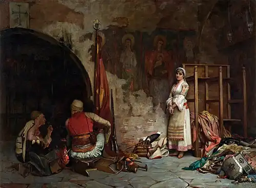 The Captive by Theodorus Rallis c. 1885