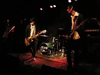The Crash Moderns performing in Cambridge, MA in October 2008
