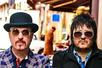 The Dowling Poole, photo published 2016. From left to right: Jon Poole and Willie Dowling.