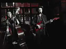 The Dublin City Rounders playing "Folk Club" at Whelans in 2014