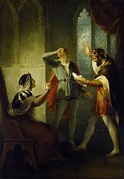 The Duke of York discovering his son Aumerle's treachery, late 1790s