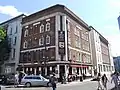 The Gun pub on the northwest corner of the exchange, demolished as part of the redevelopment