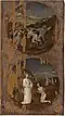 Noah's Ark on Mount Ararat (back: Mankind Beset by Devils)