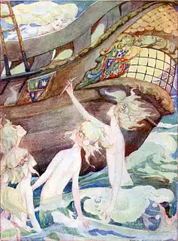 The Little Mermaid's Sisters by Anne Anderson ( 1910)