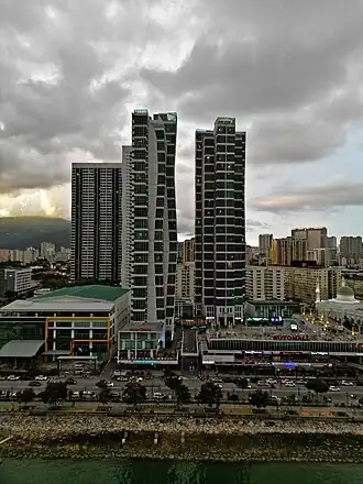 The Maritime is a major lifestyle hub along the street, housing numerous eateries and entertainment outlets.