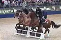 The Metropolitan police mounted department demo at Olympia Horse Show 2017