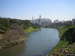 TMPD HQ seen from Tokyo Imperial Palace