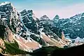 Tonsa Peak to left of center
