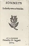 Secondary title page included within The Passionate Pilgrim O3 (1612)