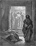 The Pharisee and the Publican by Gustave Dore (1870)
