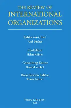 The Review of International Organizations Cover