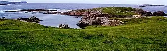 Inishfree Bay, seen from the island