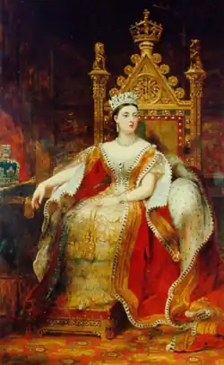Queen Victoria (1819-1901) Reigned 1837-1901, by James Sant, 1876, at Palace of Westminster