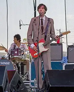 Dallas Good performing with the Sadies in 2011