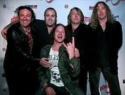 In 2009, left to right: Ismet "Izzy" Osmanovic, Mickl Sayers, Dave Gleeson, Paul Woseen, Scott Kingman