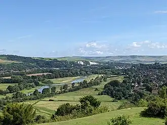 Landscape near Lewes, East Sussex