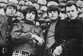 The Standells in 1966. L–R: Larry Tamblyn, Tony Valentino, Dick Dodd and Gary Lane