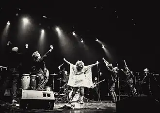The Suffers perform in Los Angeles, CA