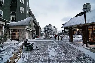 The Village at Snowshoe in 2009