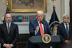 Trump announced that TSMC is set to invest in the US.