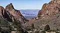 "The Window" with Carter Peak to the left