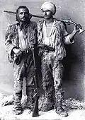 Young warriors of Shala armed with Martini & Tançica by Kel Marubi, ca. 1900–1915.