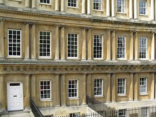 Windows vary in size, and details by Classical order