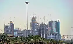 KAFD during construction (31 August 2012)