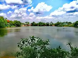 Landscape around Sagardighi in Ghatail Upazila