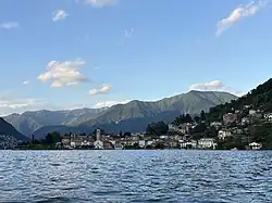View of Torno from the lake