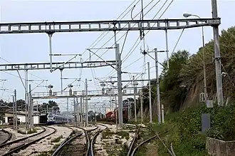 Thénia station in 2010.
