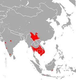 Map of range
